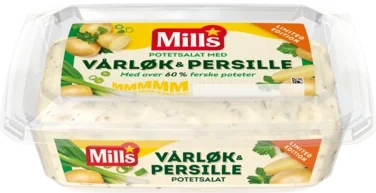 Potetsalat Vårløk & Persille 650g Mills