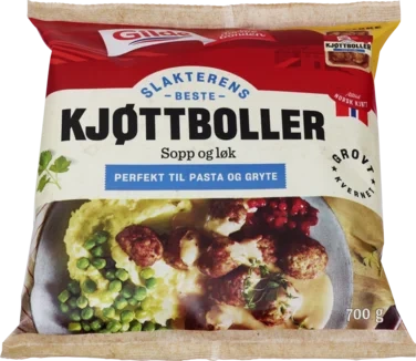 Kjøttboller Norske Smaker Sopp & Løk 700g