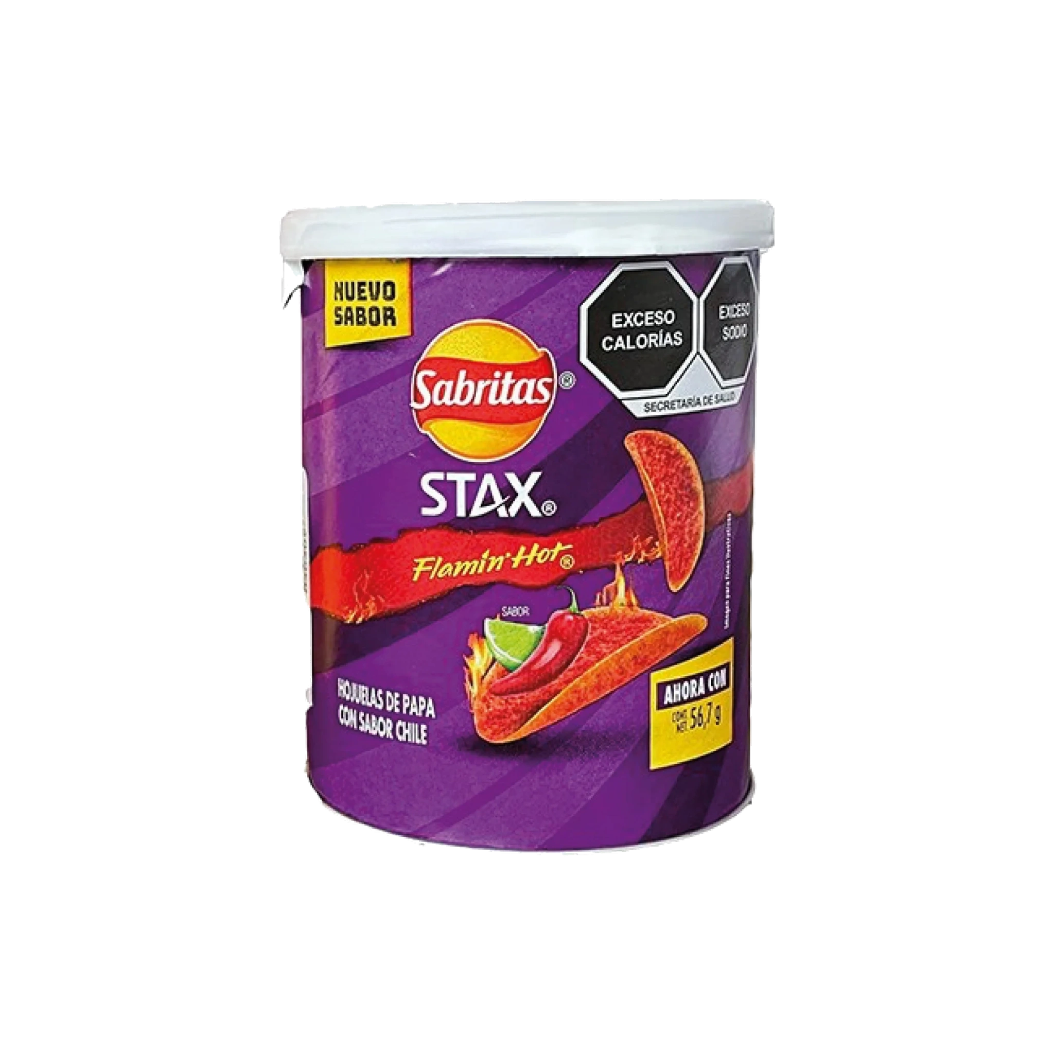 Sabritas Stax Flamin' Hot 56 g DATOVARE
