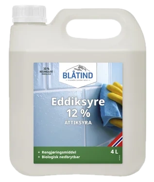 Blåtind Eddiksyre 12 % 4l