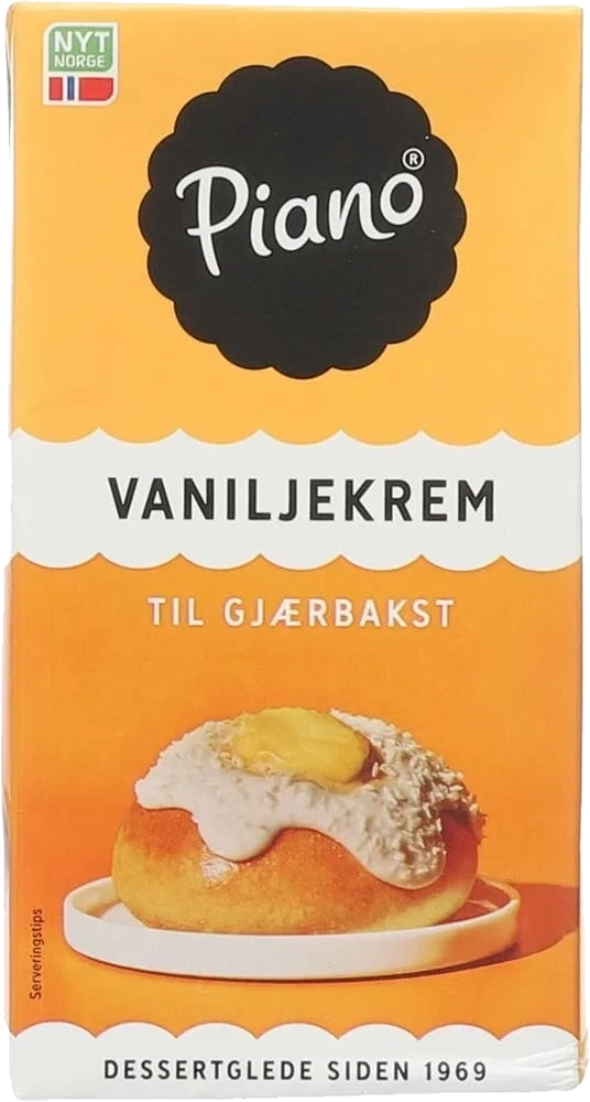 Piano Vaniljekrem