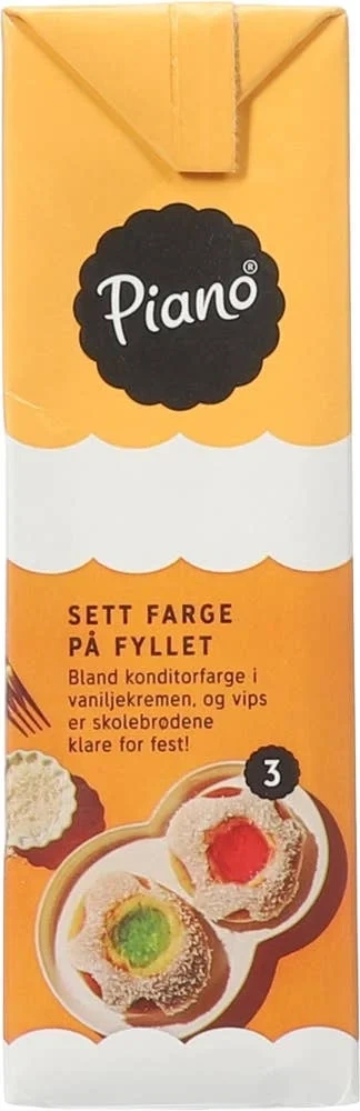 Piano Vaniljekrem