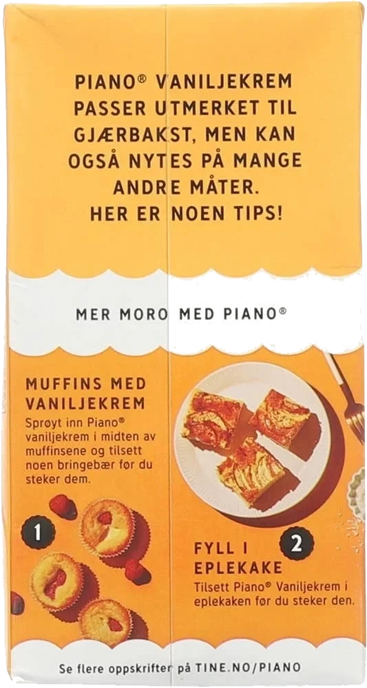 Piano Vaniljekrem