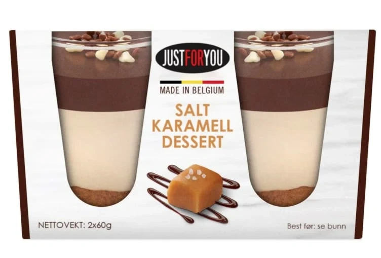Dessert Salt Karamell 2x60g Just for You