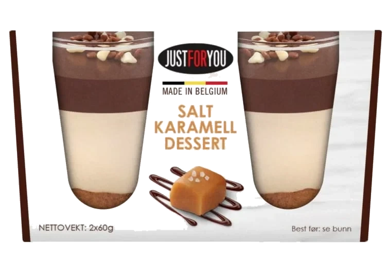Dessert Salt Karamell 2x60g Just for You