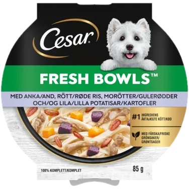 Cesar Fresh Bowls With Duck In Gravy