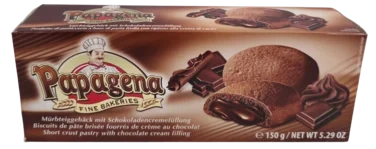 Papagena Biscuits with Chocolate Filling 150g