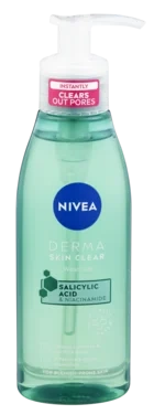 Nivea Derma Skin Clear Wash Gel, 150ml