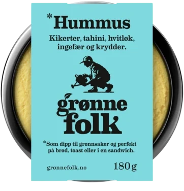 Fersk Hummus Grønne Folk