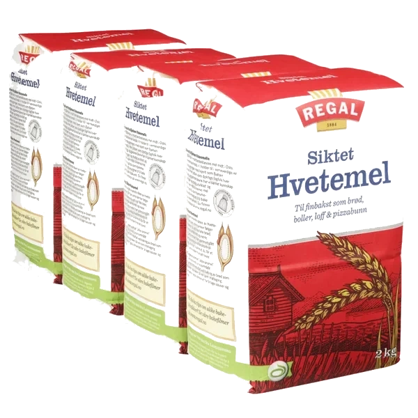 Hvetemel 2kg Regal