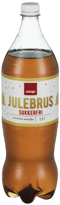 Coop Julebrus Brun uten Sukker