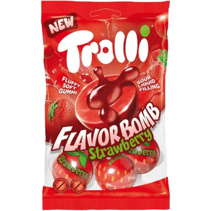 Trolli Flavorbomb Strawberry 75 g
