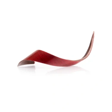 Sjokoladepynt Twist Rød 84x20x30mm