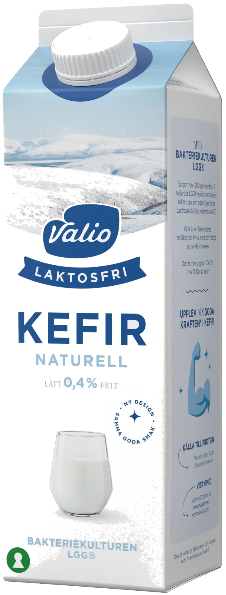 Laktosfri Lätt Kefir Naturell