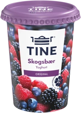 Yoghurt Skogsbær 500g Tine