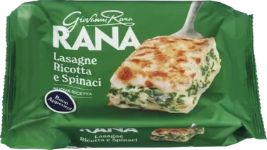 Lasagne Ricotta og Spinat 350g Rana