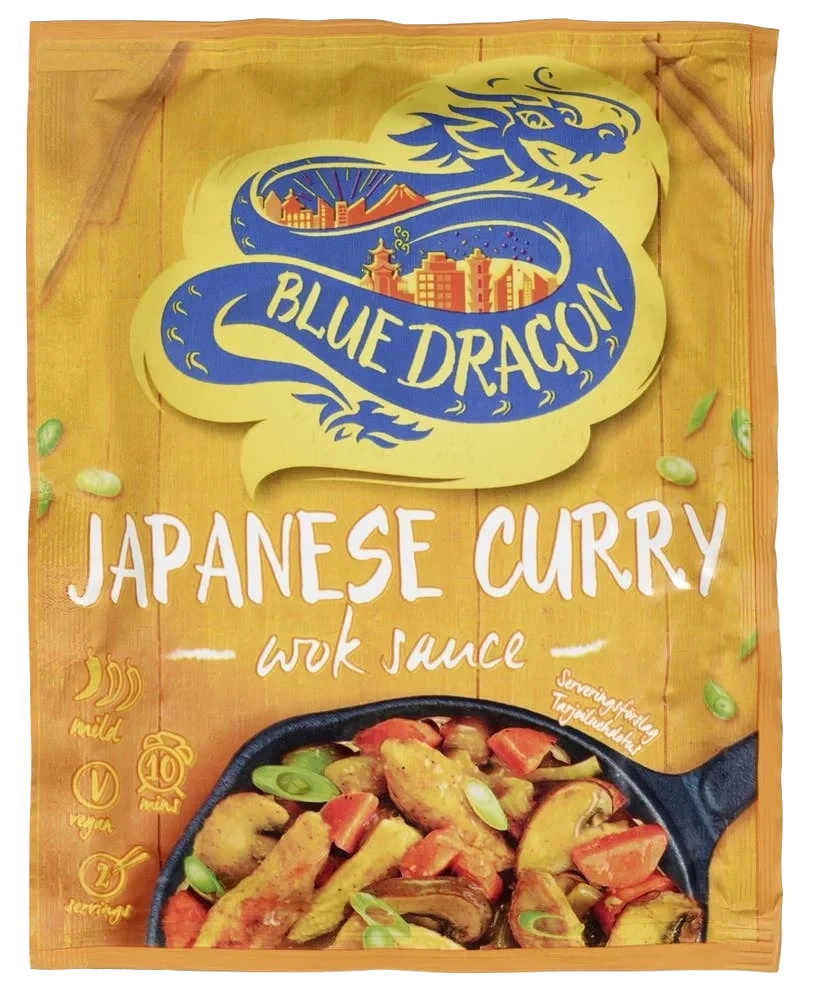 Blue Dragon Japanese Curry Wok 12x120g