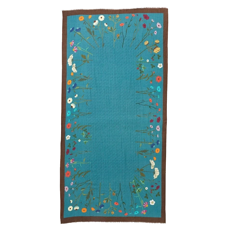 Becksöndergaard Champ De Fleur Como Scarf Provincial Blue