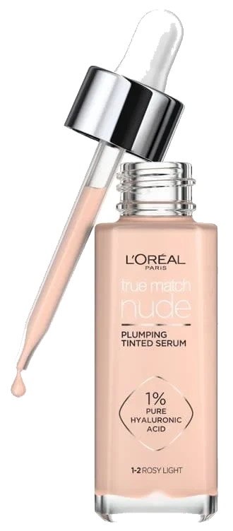 Loreal Paris True Match Nude Plumping Tinted Serum Rosy Light 1-2