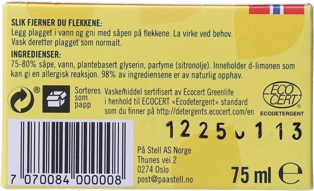 Sitronsåpe