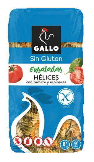 Gallo Pasta Glutenfri Tricolore 450g