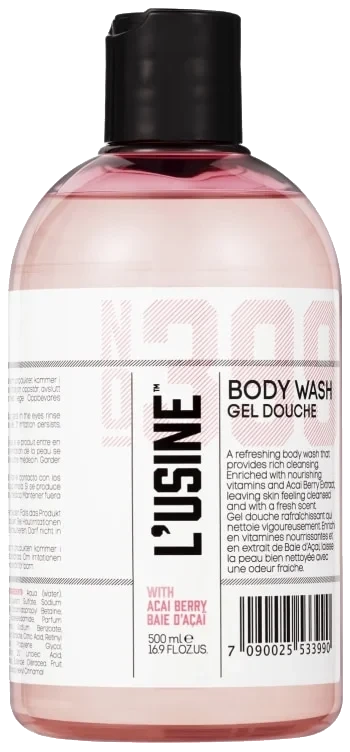 L'Usine Bodywash Acai 500ml