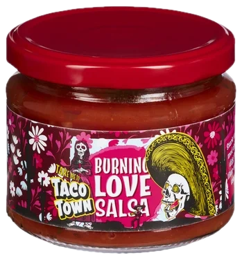 Burning Love Salsa 310g Taco Town