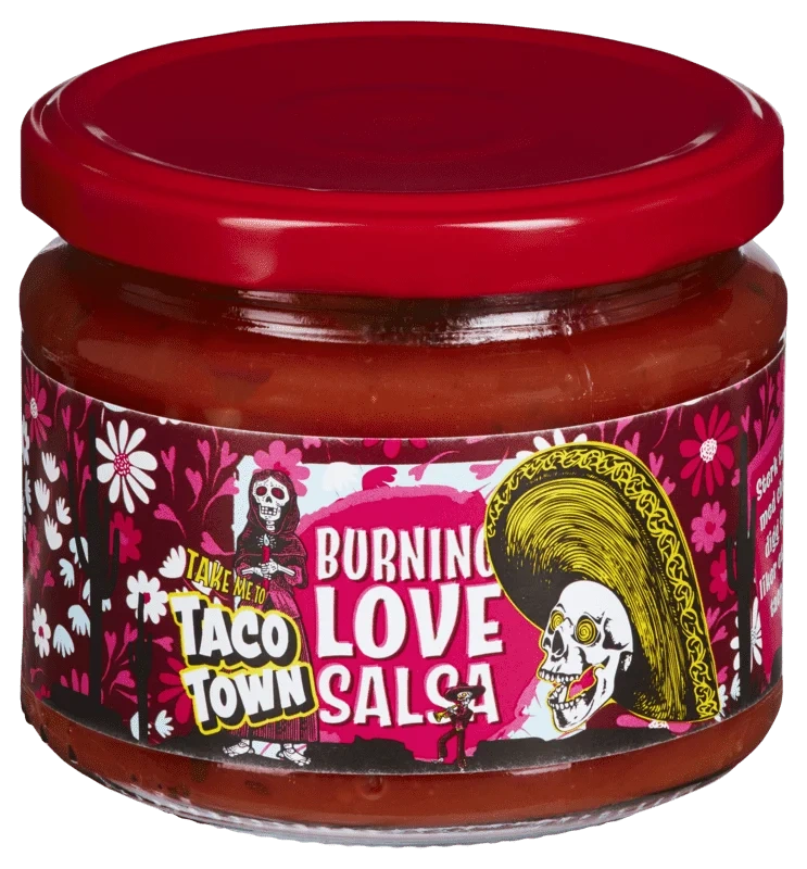 Burning Love Salsa 310g Taco Town