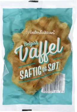 Belgisk Vaffel 80g Mesterbakeren