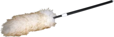 Støvkost Hvit Pp/ull 75-110cm