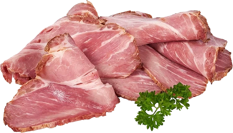 Bacon av svinenakke skivet  ca1,8kg   kg