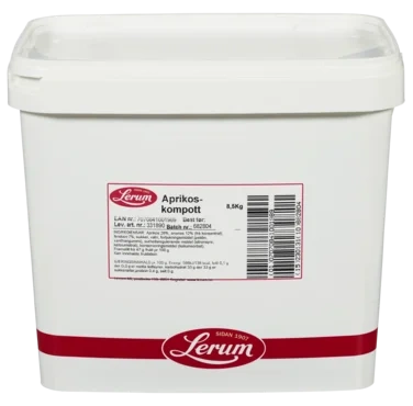 Aprikoskompott 8.5kg Lerum