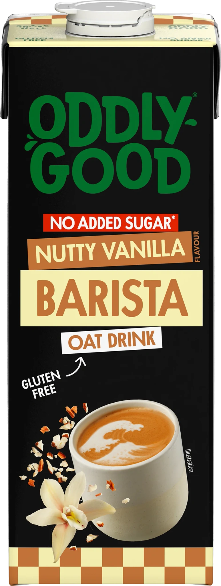 Havredryck Barista Nutty vanilla