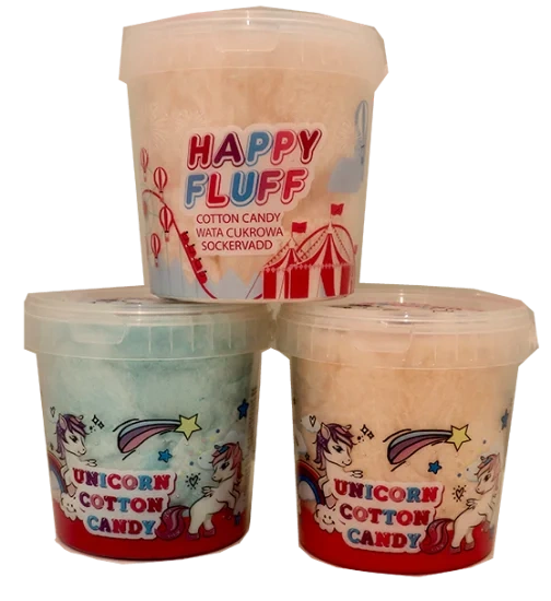 Happy Fluff Sukkerspinn 50g