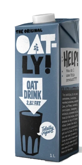 Oatly Oat Drink 2,8% 1l