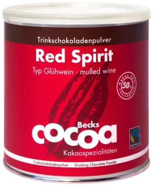 Red Spirit 50% Kakao 1,5kg, Fairtrade & Vegansk, Becks Cocoa