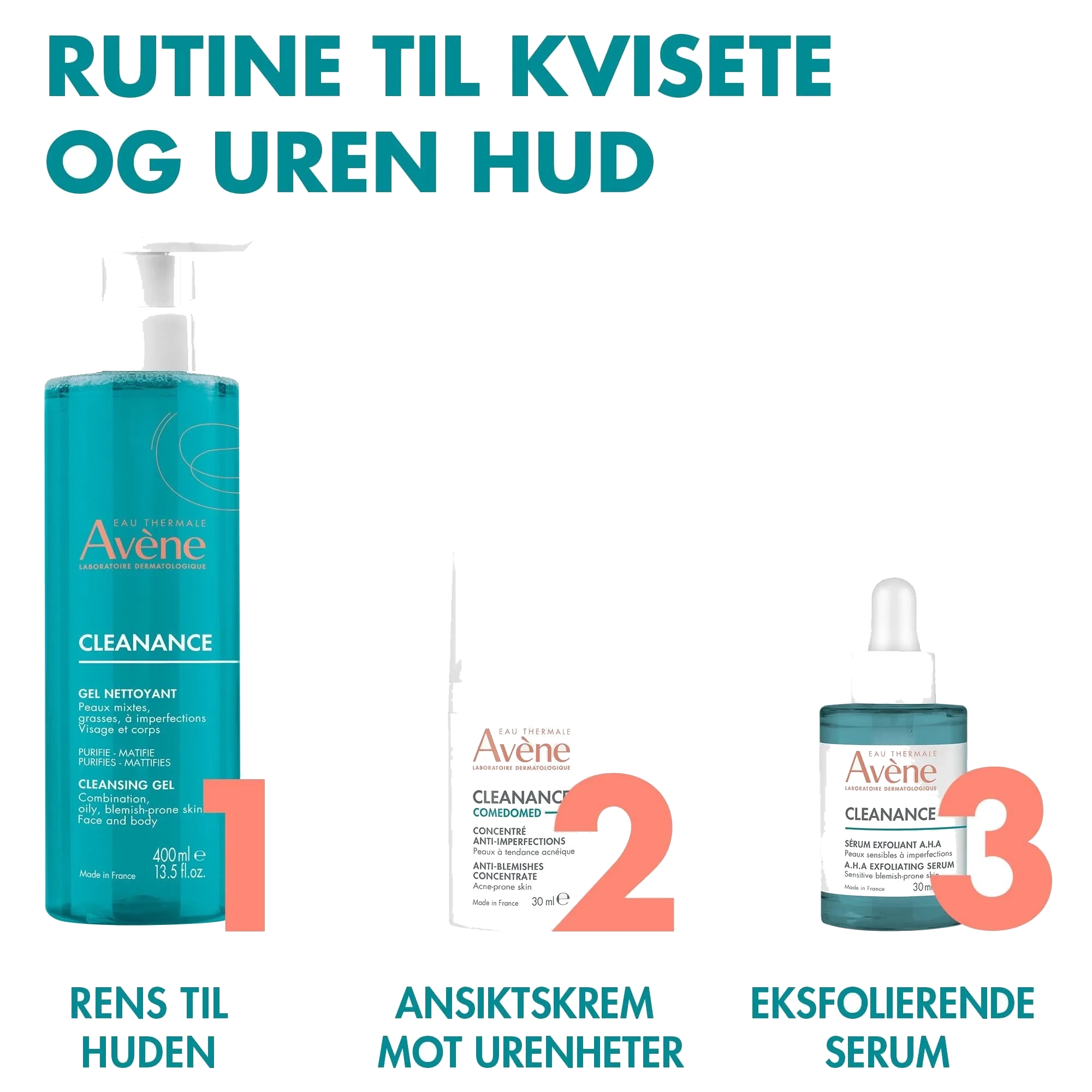 Avène Cleanance Cleansing Gel, 400 ml