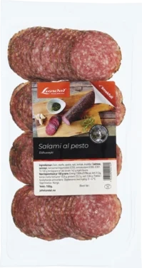 Salami Al Pesto 100g Lundal