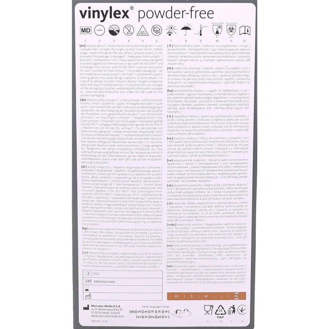 Vinylhandskar XL 100-pack