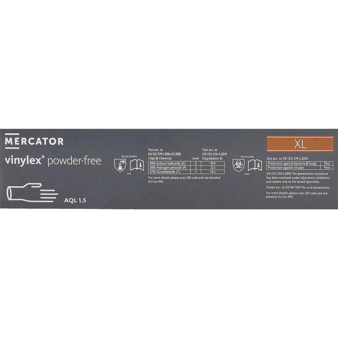 Vinylhandskar XL 100-pack