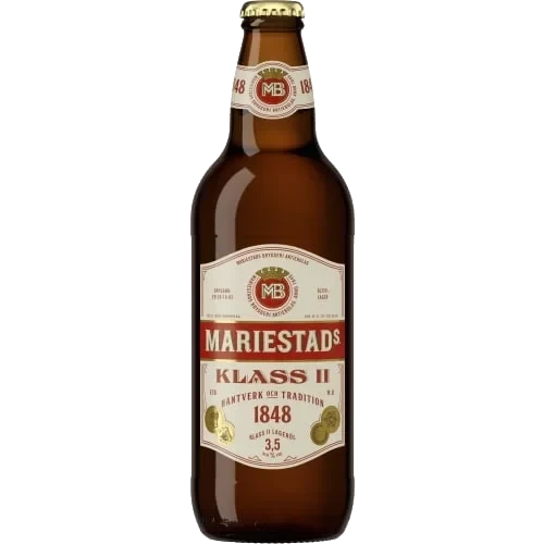 Mariestads Lager 3,5% Folköl Glas