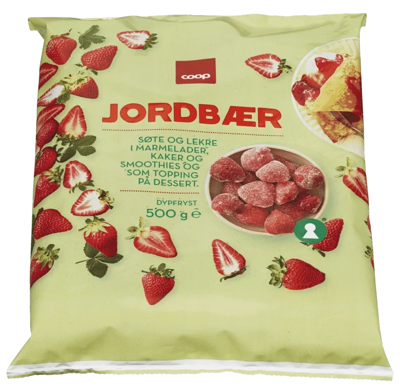 Coop Jordbær 500g