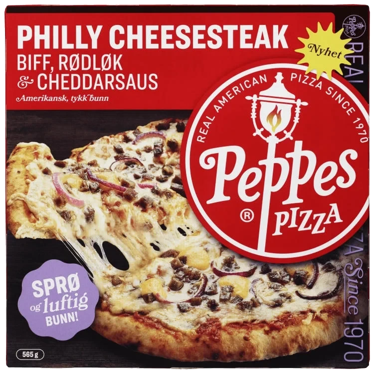 Peppes Pizza Philly Cheese Steak 565g