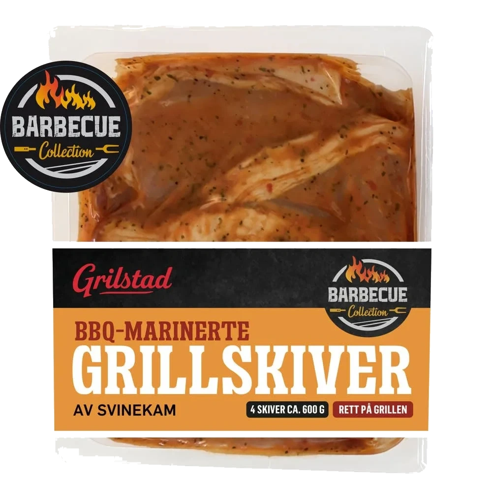 BBQ-marinerte Grillskiver