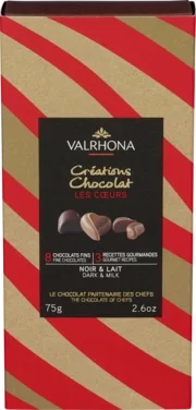 Gaveeske Sjokolade Hjerter 75g Valrhona