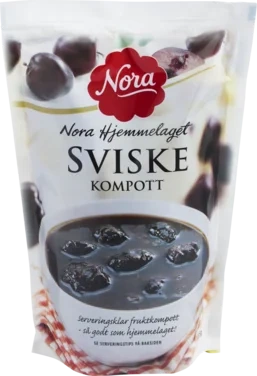 Sviskekompott Hj l 455g Nora