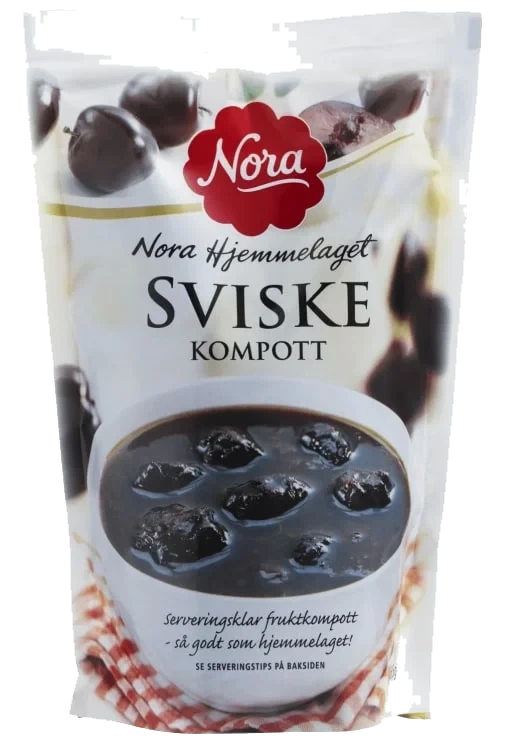 Sviskekompott Hj l 455g Nora