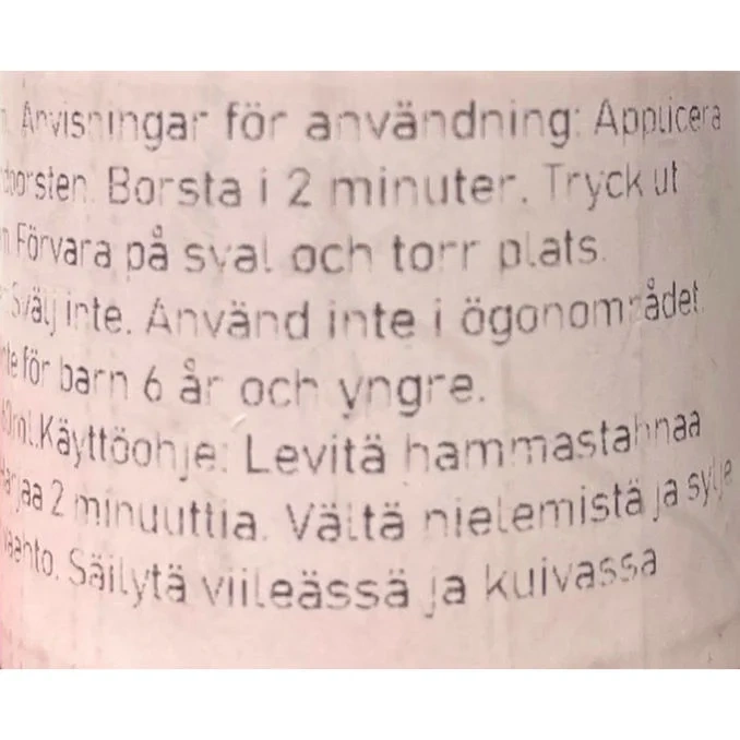 Tandkräm Strawberry
