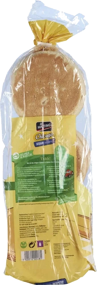 Chicago hamburgerbrød