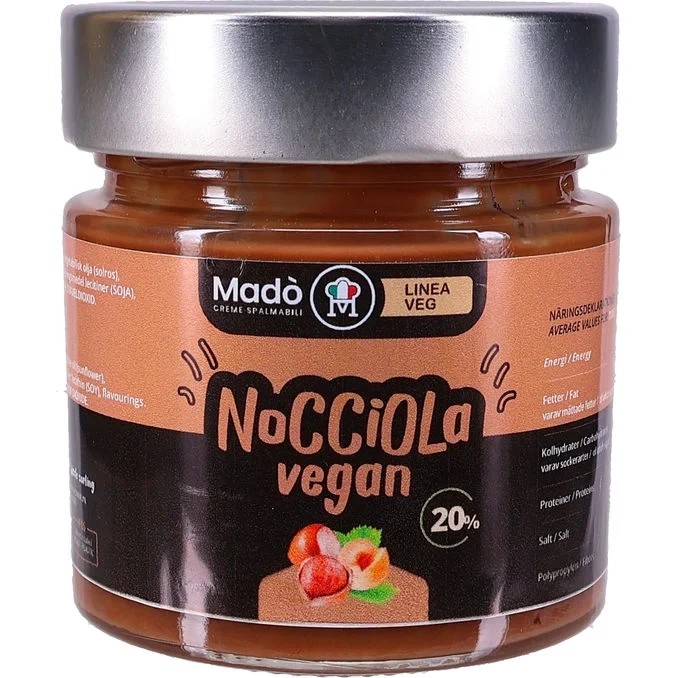 Nocciola Hasselnötskräm